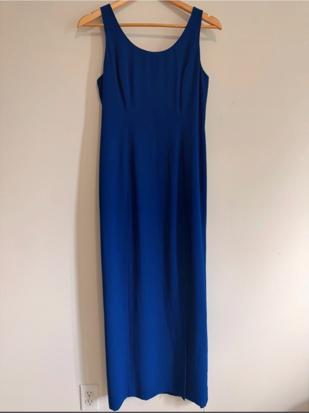 Rimini Sleeveless Maxi Dress in Cobalt Blue